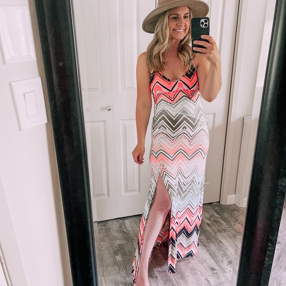Printed Maxi Dress